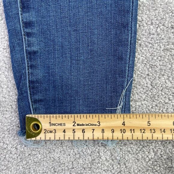 J. Crew Factory Jeans Women's 26 Blue Skinny High Rise Dark Denim AG926 - Picture 11 of 12